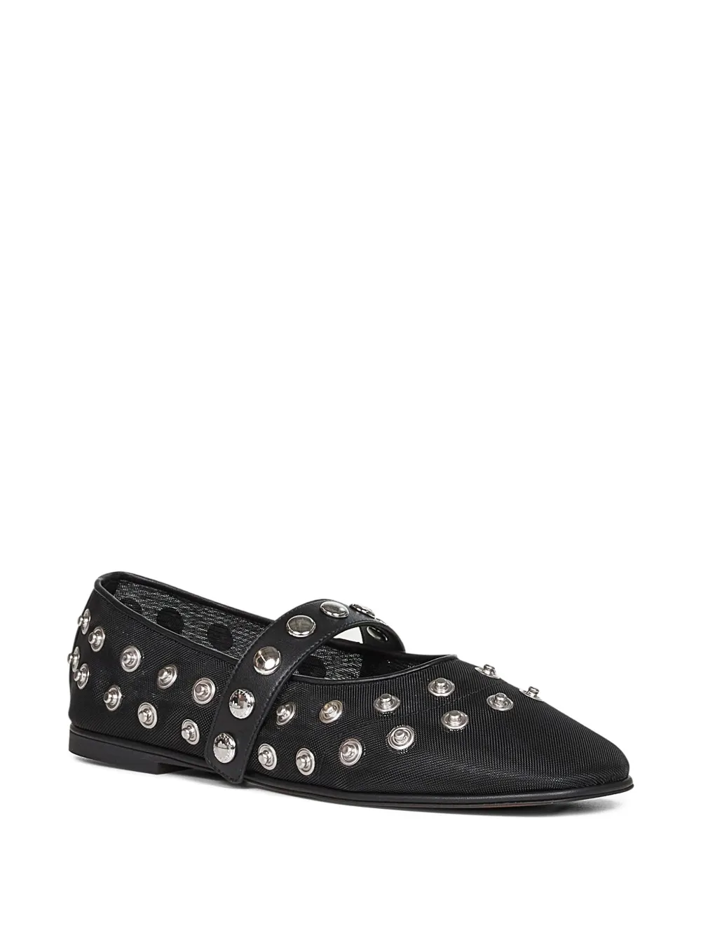 Stella McCartney popper-embellished round-toe flats | Image 2
