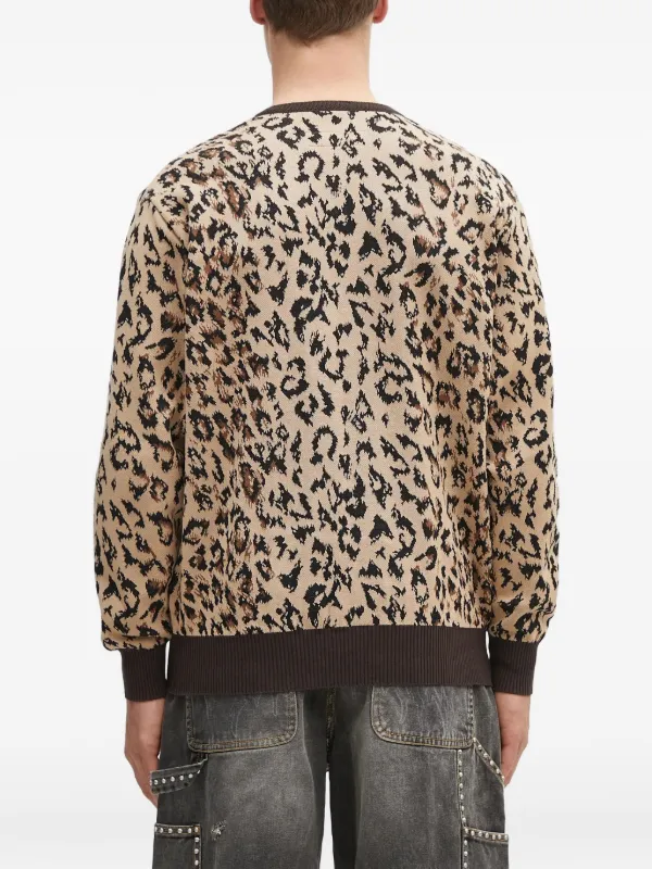 【美品】WACKO MARIA JACQUARD CARDIGAN f5f0320796adcc58ffa01e699aa89a