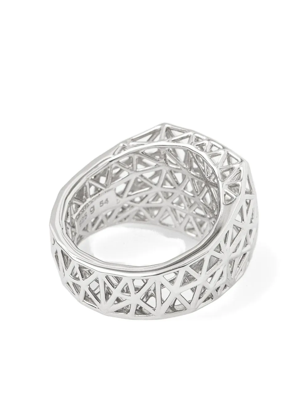 Tom Wood Geometrischer Ring In Silver