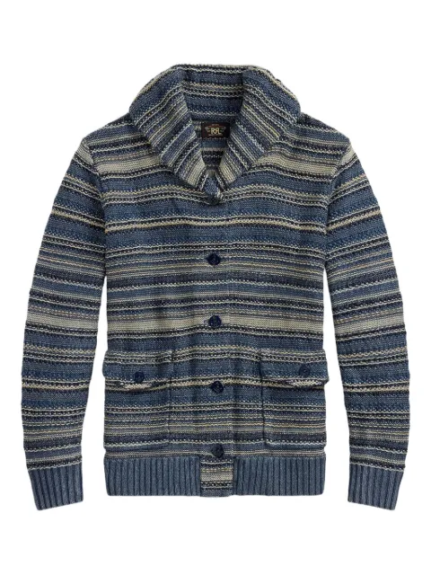 Ralph Lauren RRL striped-pattern cardigan