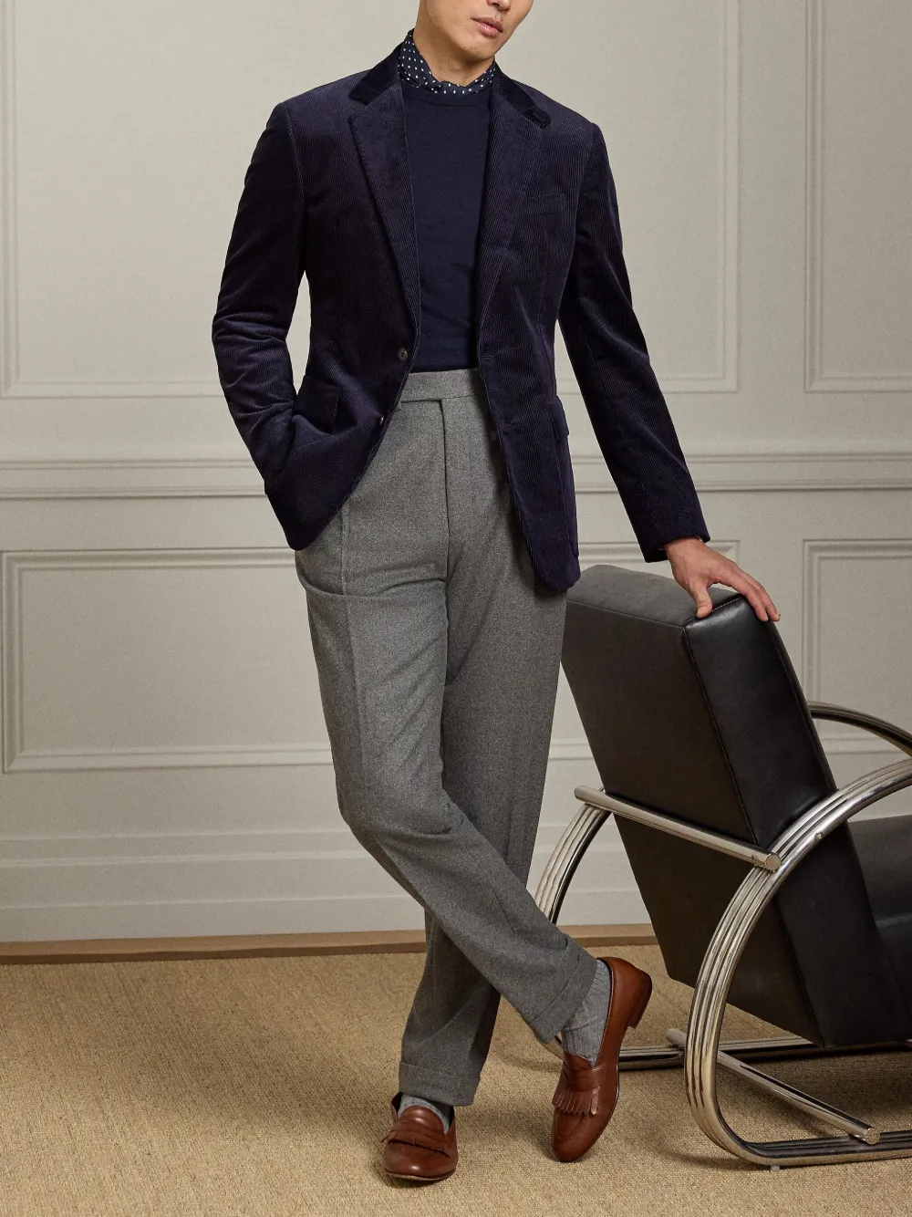 Ralph Lauren Purple Label single-breasted blazer | Blazers | Image 2