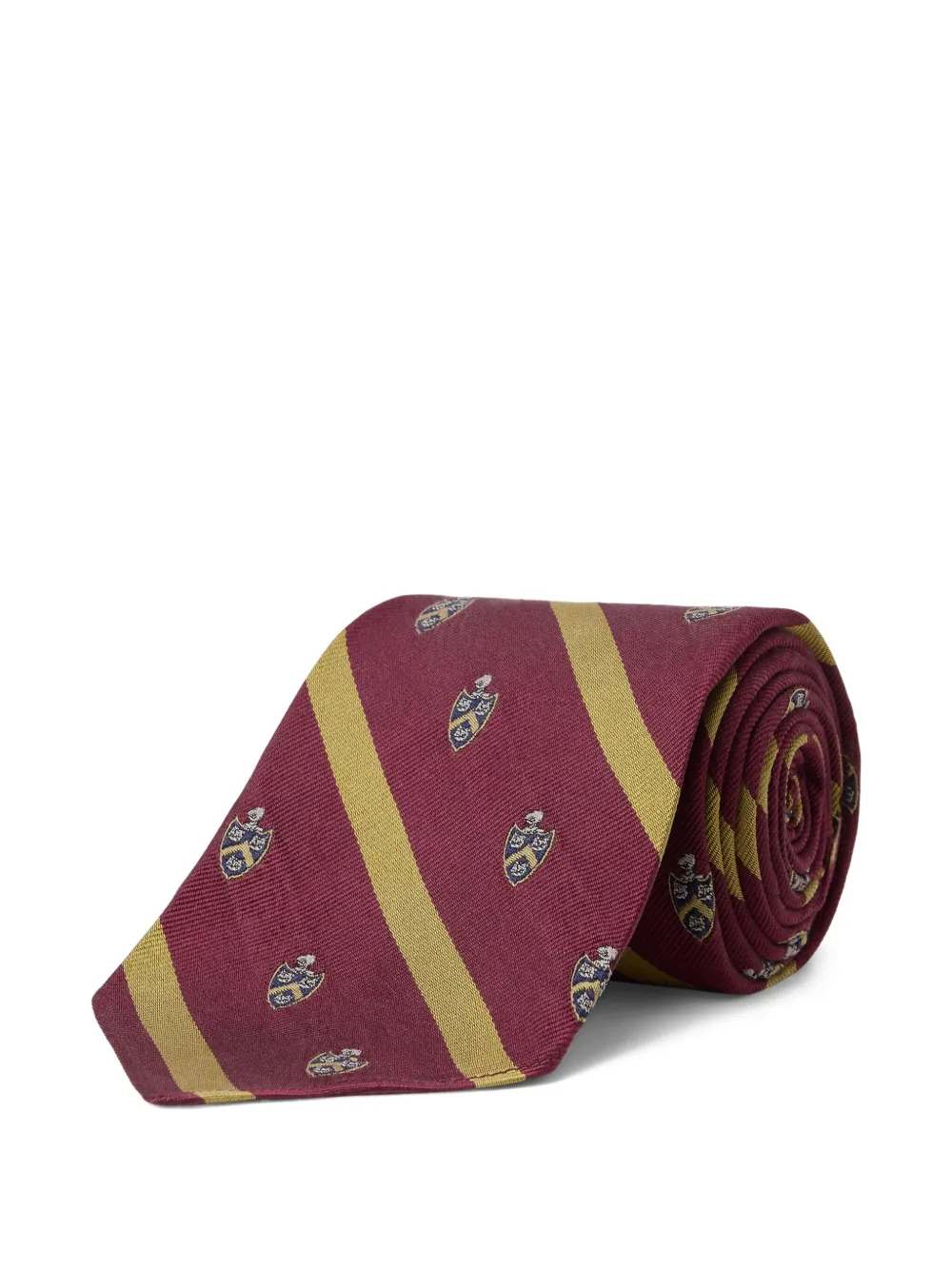 Ralph Lauren RRL Gestreepte stropdas - Rood