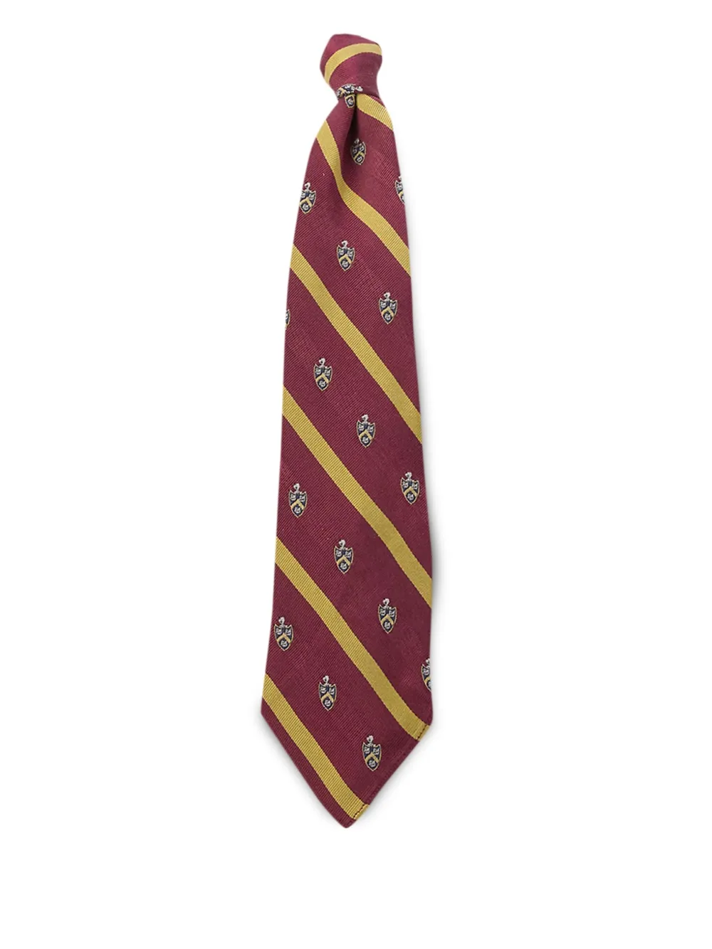 Ralph Lauren RRL stiped-pattern tie | Red | Image 1