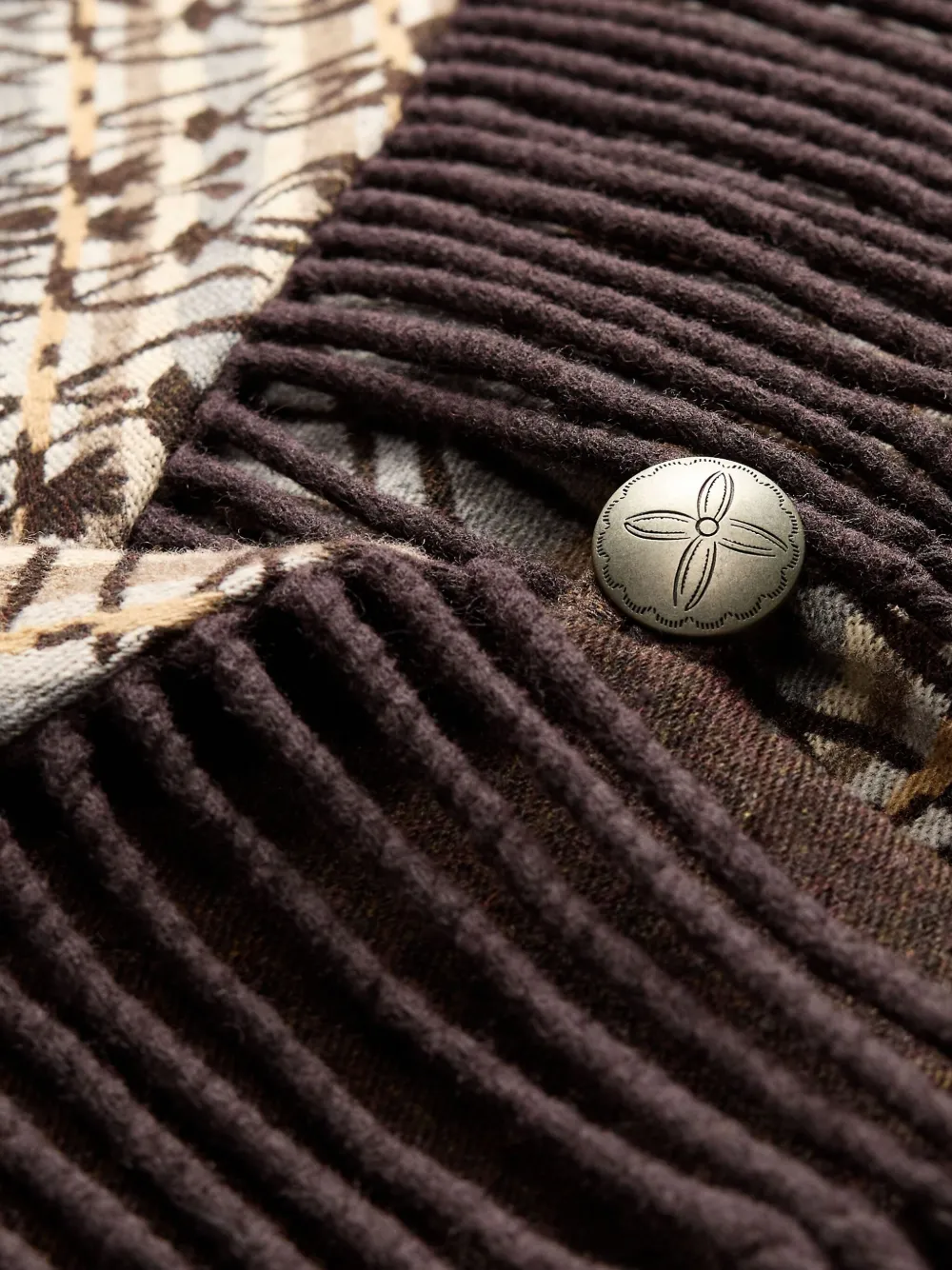 Ralph Lauren RRL Jas met jacquard Bruin