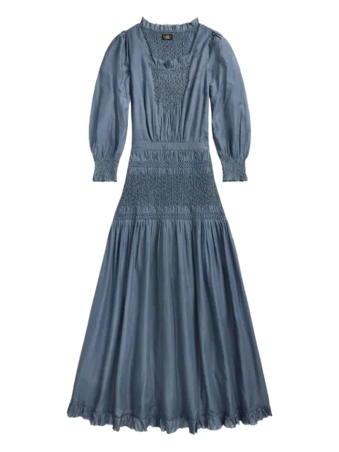 Ralph Lauren RRL smocked maxi dress