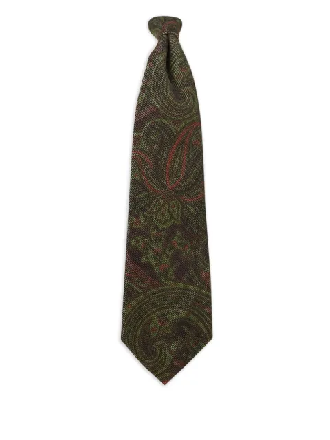 Ralph Lauren RRL paisley-pattern corduroy-texture tie