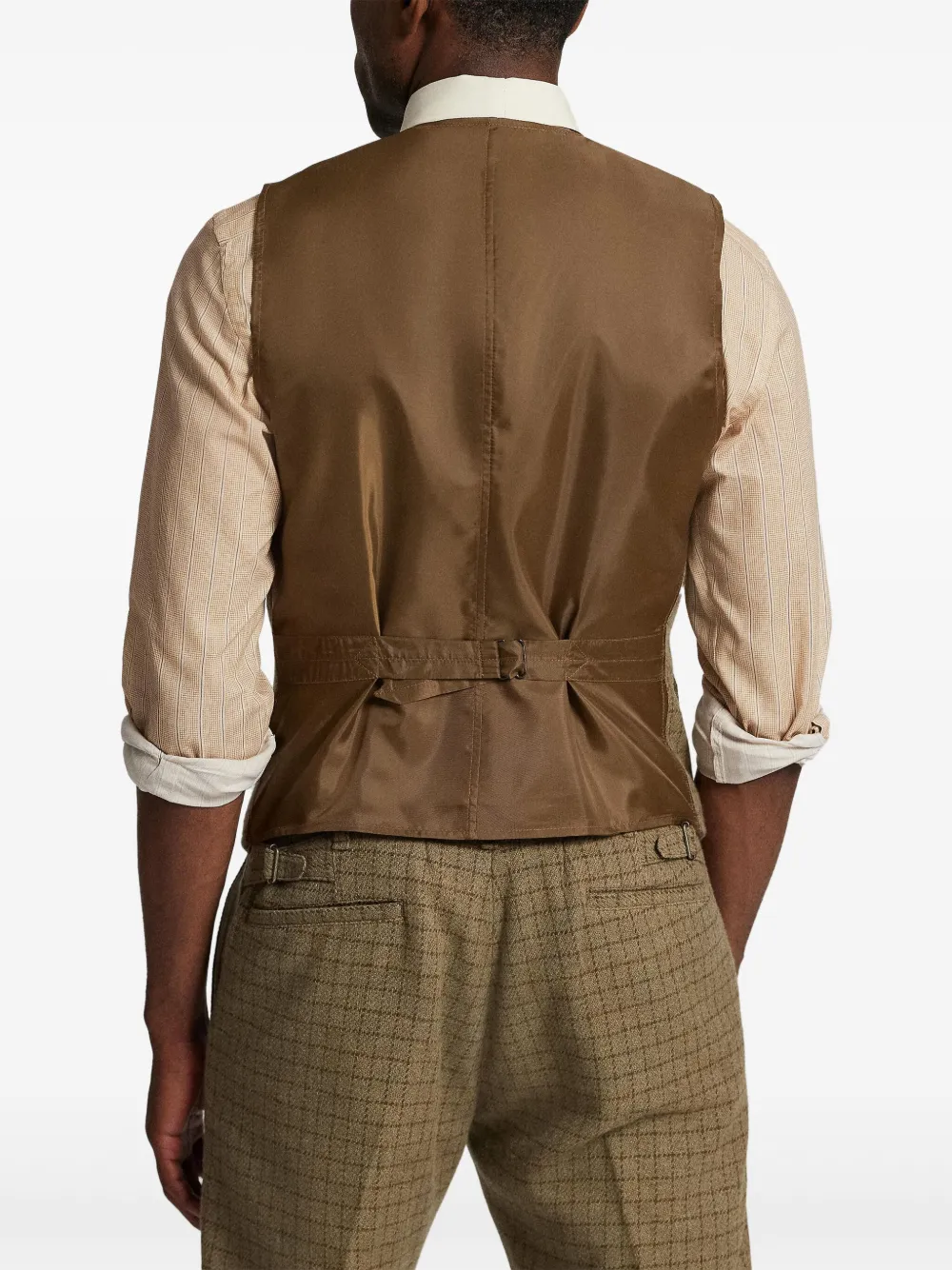 Ralph Lauren RRL Tweed gilet Beige
