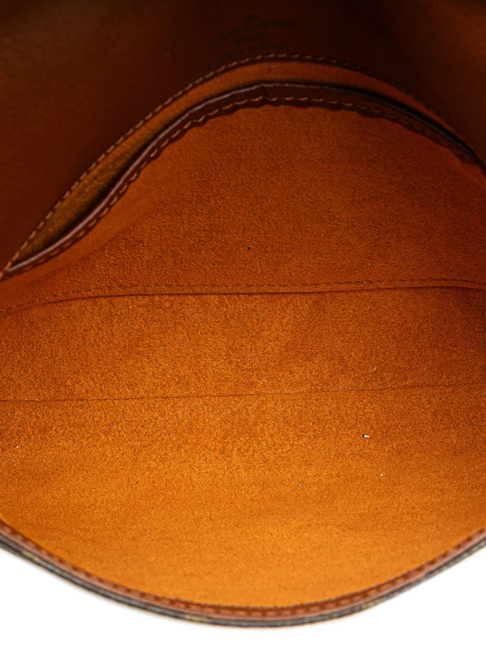 Pre-owned Louis Vuitton 2002 Monogram Musette Tango Long Strap Crossbody Bag In Brown