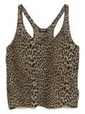 Zadig&Voltaire leopard-print top - Green