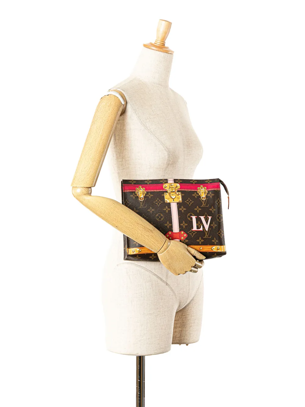 Louis Vuitton Pre-Owned 2018 Monogram Summer Trunks Toiletry Pouch 26 clutch bag | Pre-Owned | Image 2