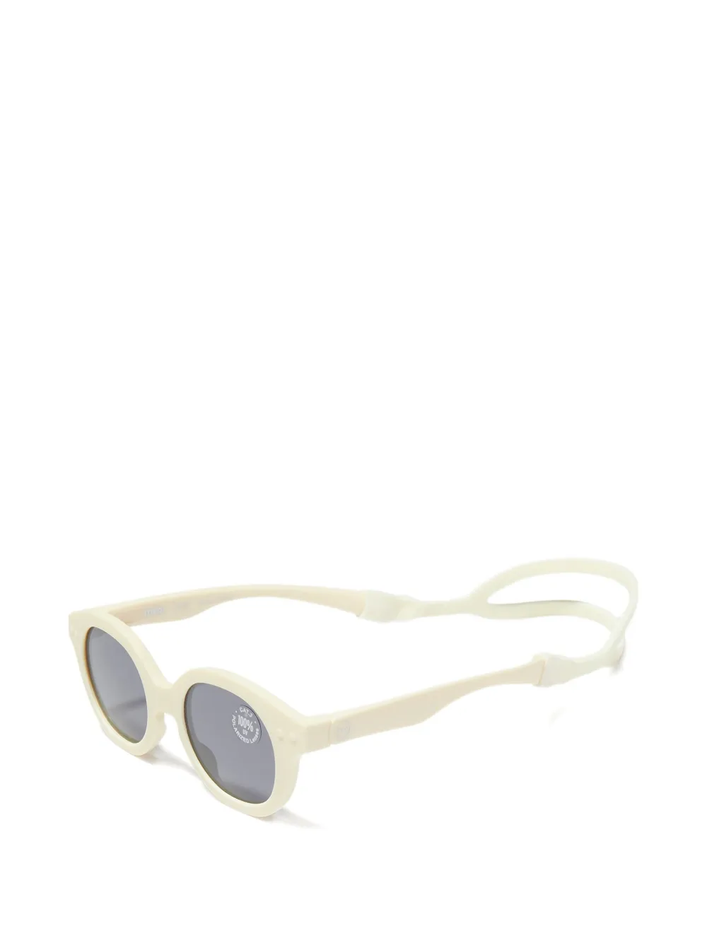 IZIPIZI KIDS Retro round sunglasses Beige