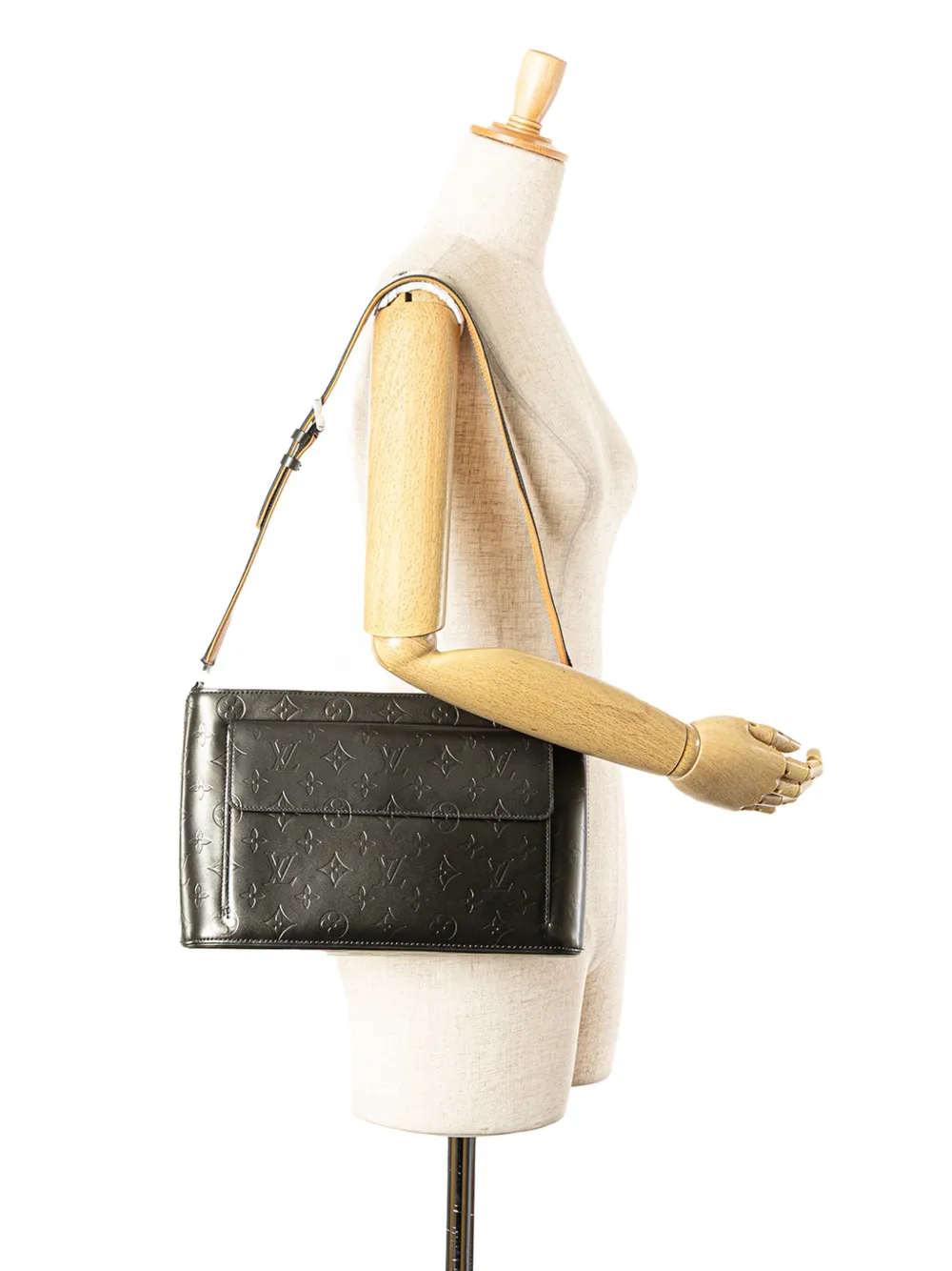 Louis Vuitton Pre-Owned 2002 Monogram Mat Alston shoulder bag | Pre-Owned | Image 2