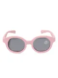 IZIPIZI KIDS Retro round-frame sunglasses - Pink
