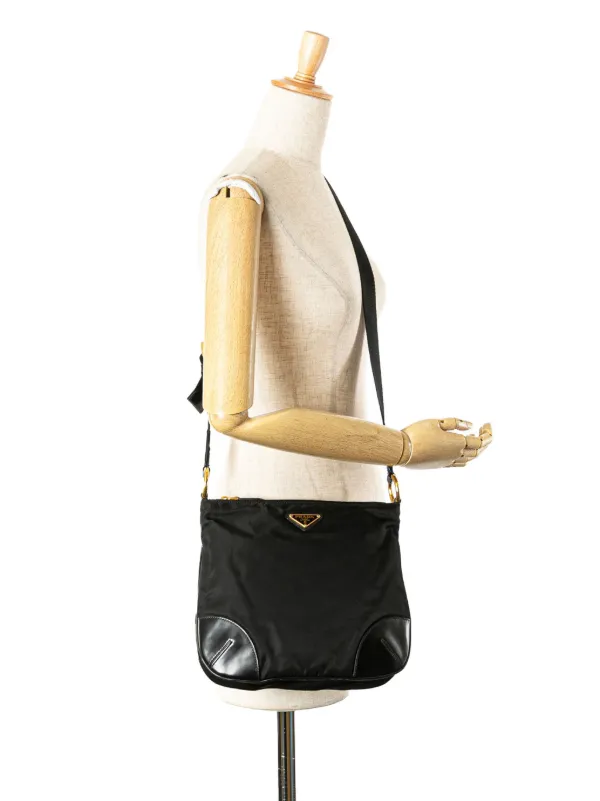 Prada Pre-Owned 2013-2025 ヴィッテロトリム テスート ジップ