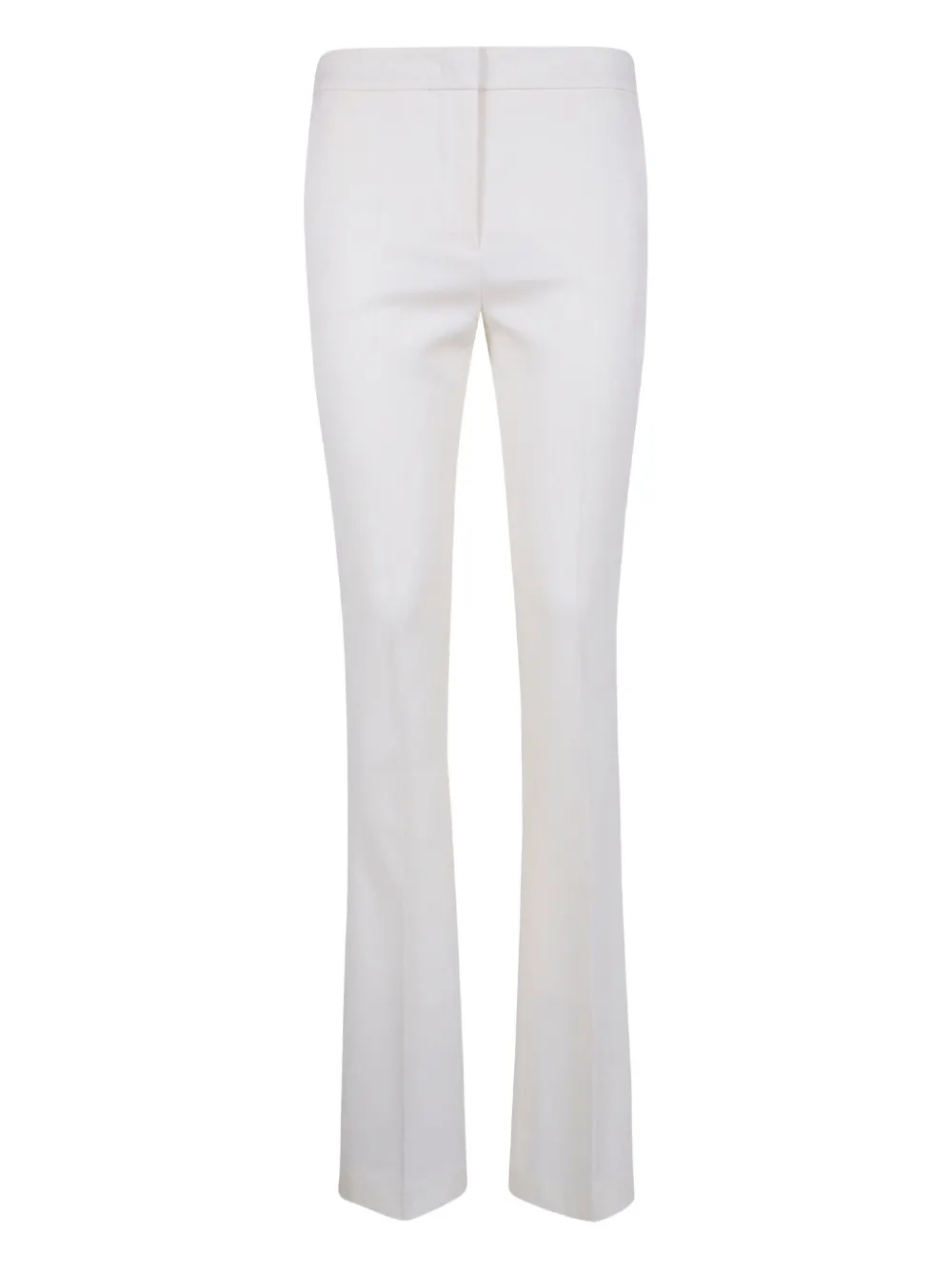 Blumarine logo-paque tailored trousers Wit