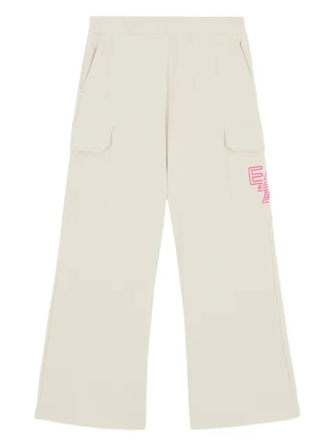Emporio Armani Kids logo-patch cargo trousers