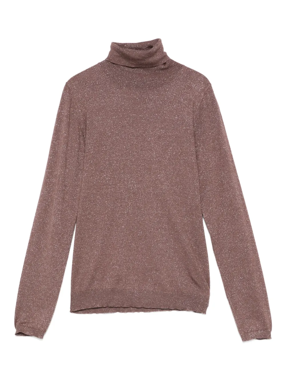 Brunello Cucinelli Top met col Bruin