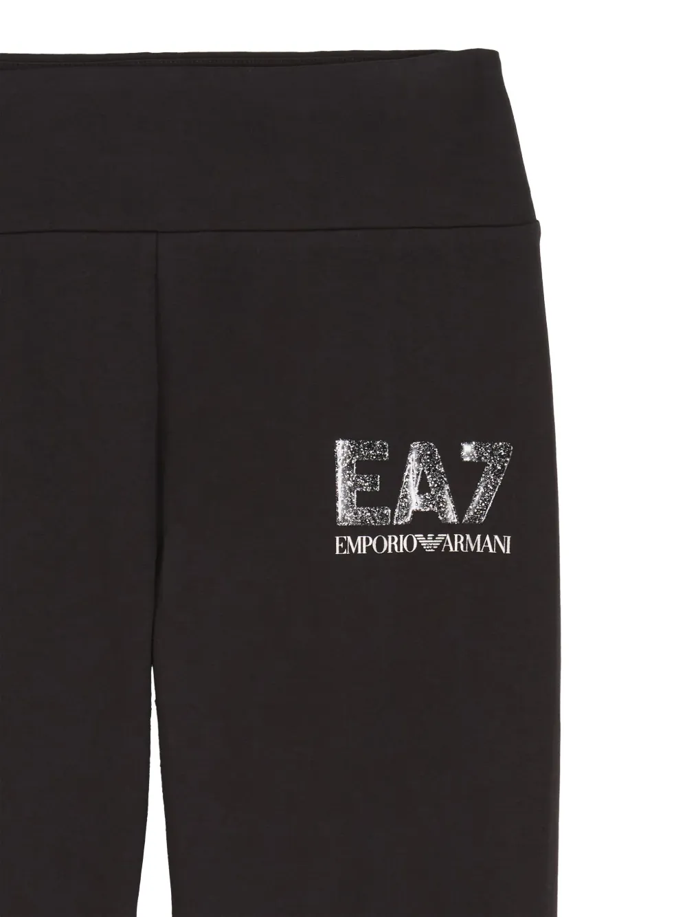 Emporio Armani Kids EA7 logo leggings Zwart