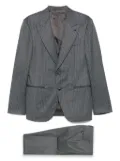 Caruso pinstripe wool suit - Grey