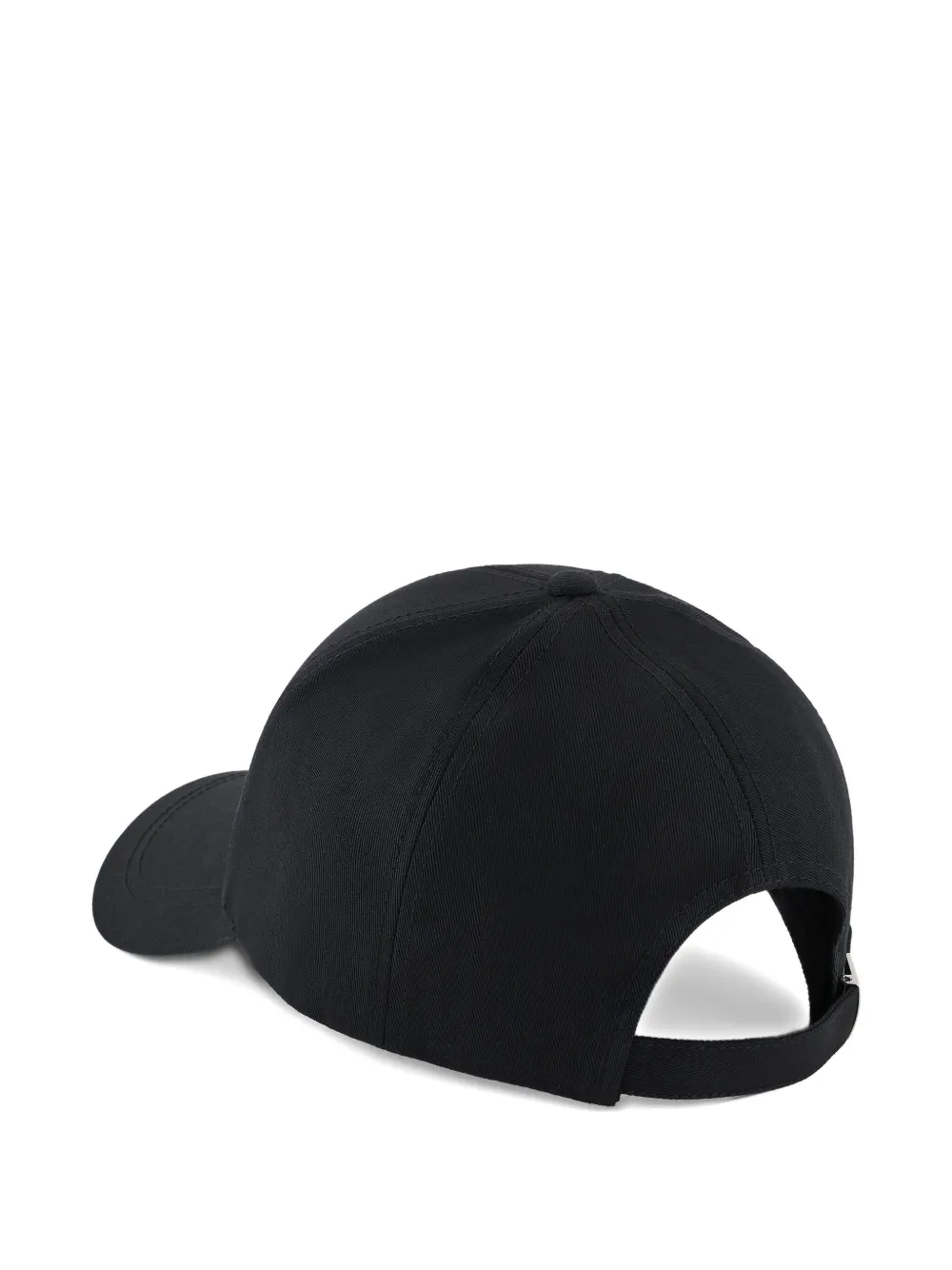 Emporio Armani Kids logo-embroidered baseball cap Zwart