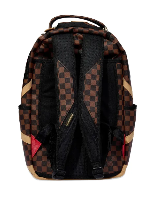 louis vuitton backpack shark Amazon.com | with Big Check Design by SPRAYGROUND Upgrade your everyday carry with the Embossed Cream Checkerboard Backpack by Sprayground Louis Vuitton Shark Backpack -