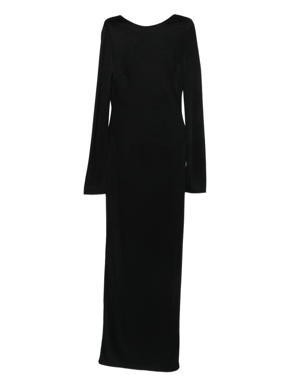 Saint Laurent chain-embellished dress Zwart