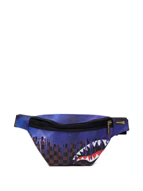 sprayground kid galaxy-shark-tooth belt bag