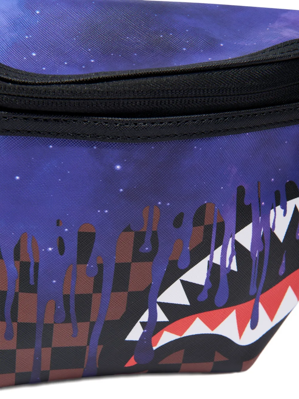sprayground kid Galaxy heuptas met haaientand Paars