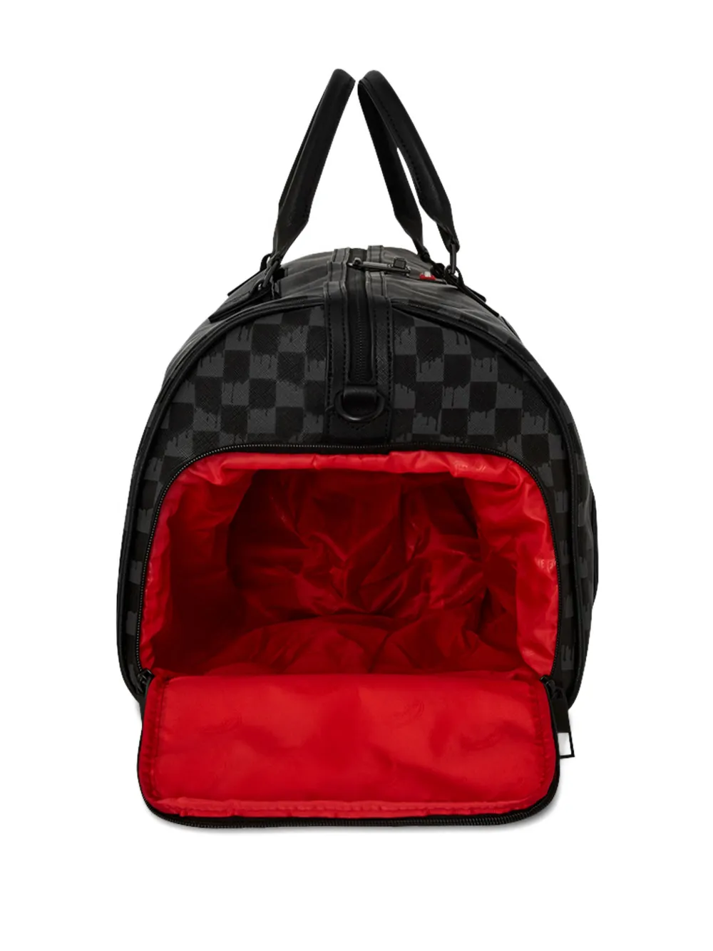 sprayground kid Geruite duffeltas Zwart