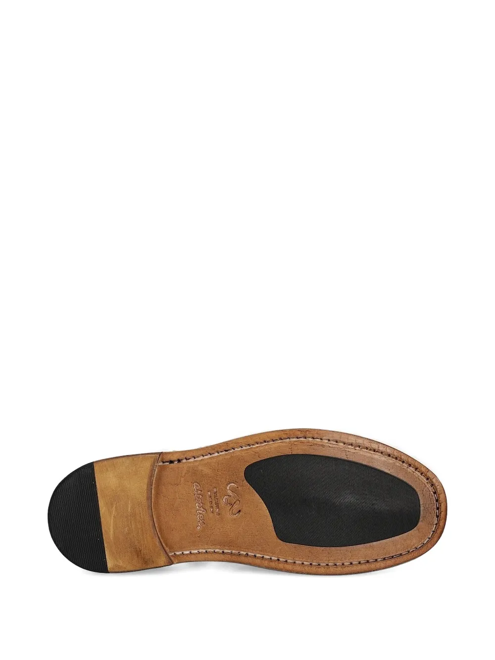 Astorflex leather woven sandals Brown