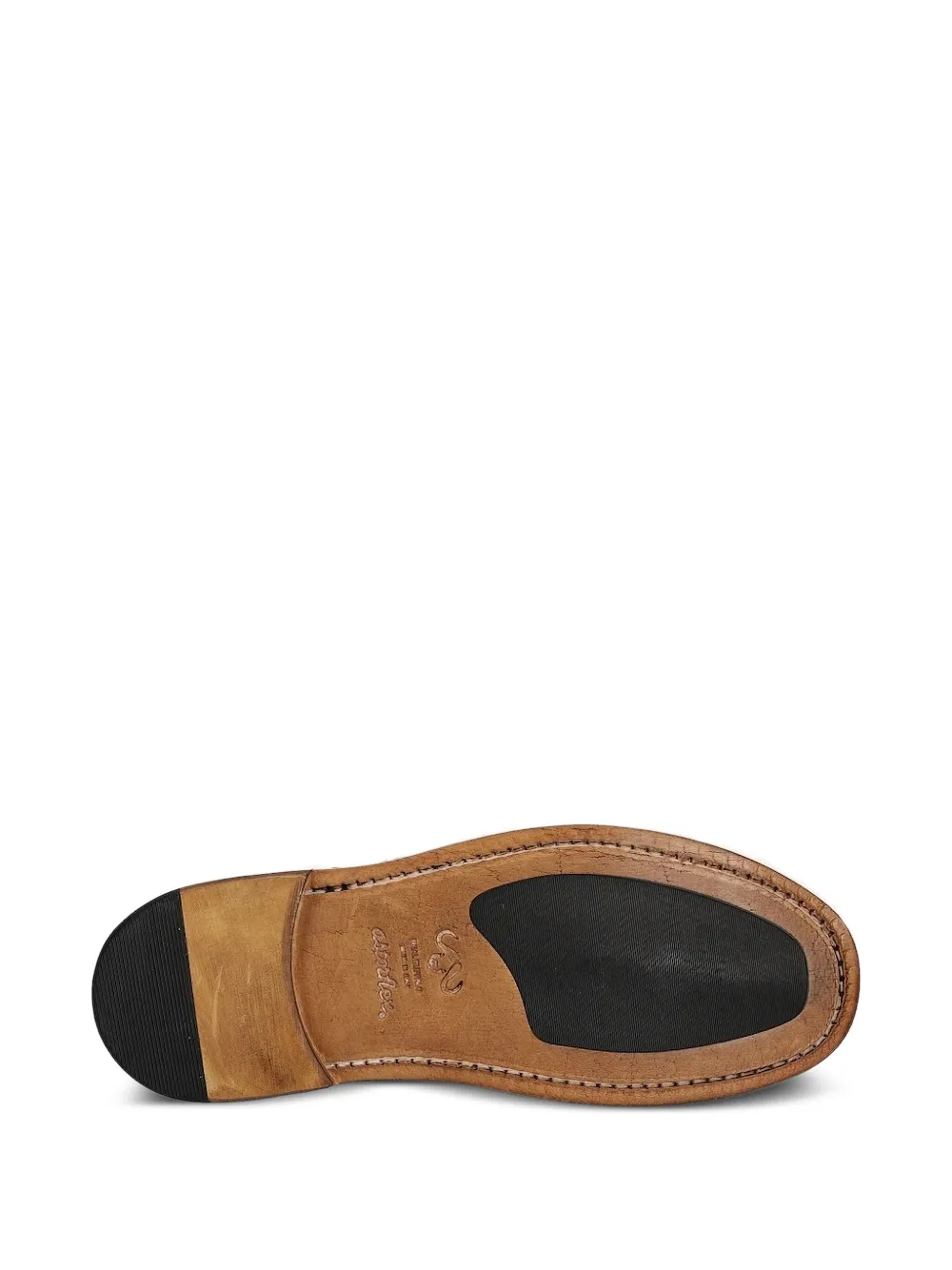 Astorflex leather woven sandals Brown
