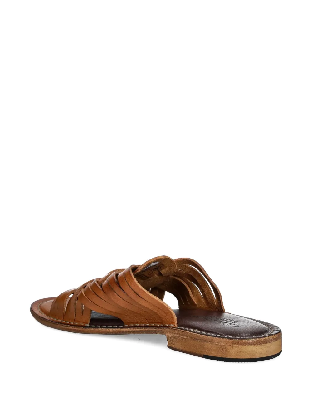 Astorflex Erelflex woven leather sandals Brown