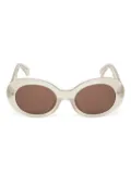 Ambush Eyewear oval-frame sunglasses - Neutrals