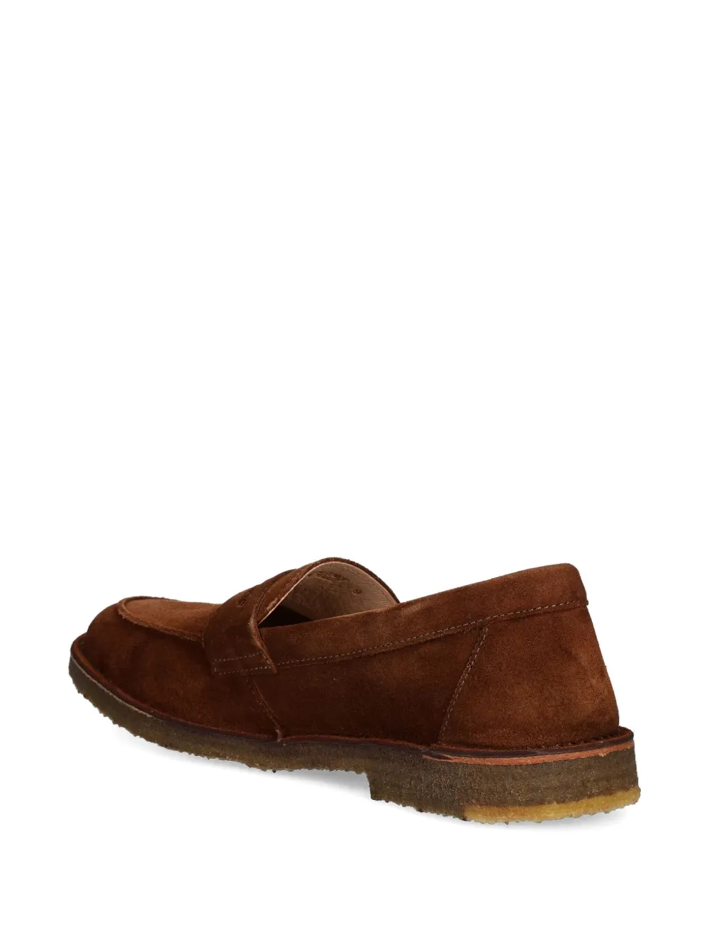 Astorflex penny suede loafers Brown