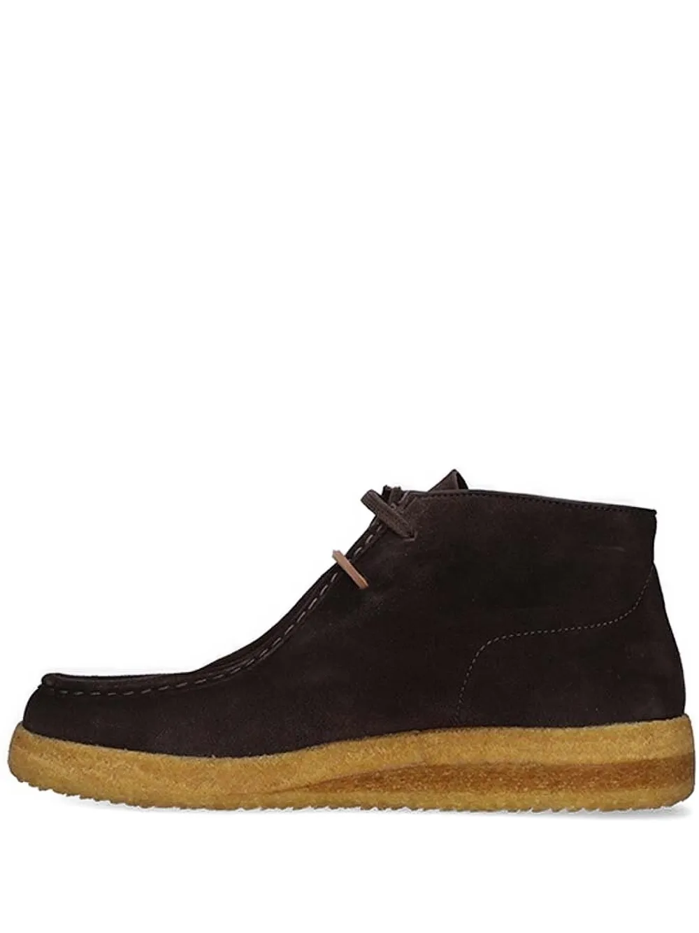 Astorflex suede lace-up boots Brown