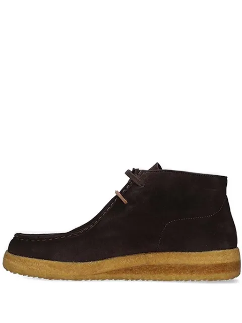 Astorflex suede lace-up boots