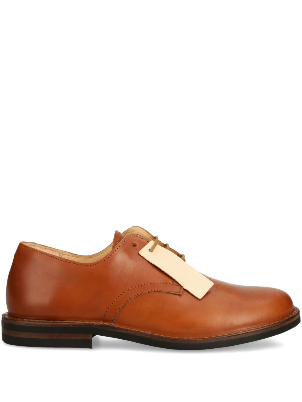 Astorflex Leather Derby Shoes In Brown