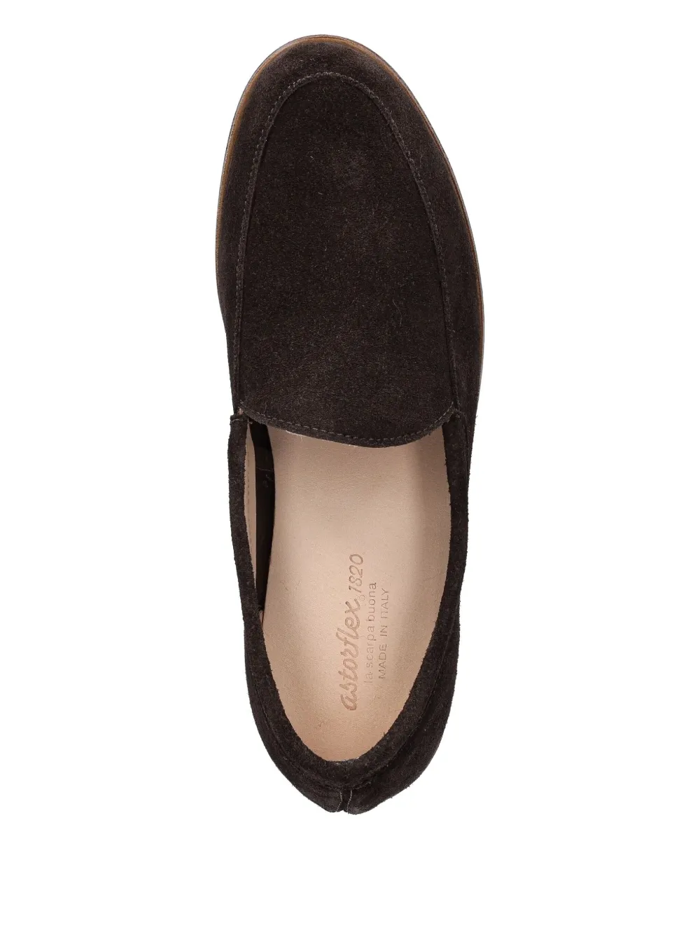 Astorflex Lobbyflex suede loafers Brown