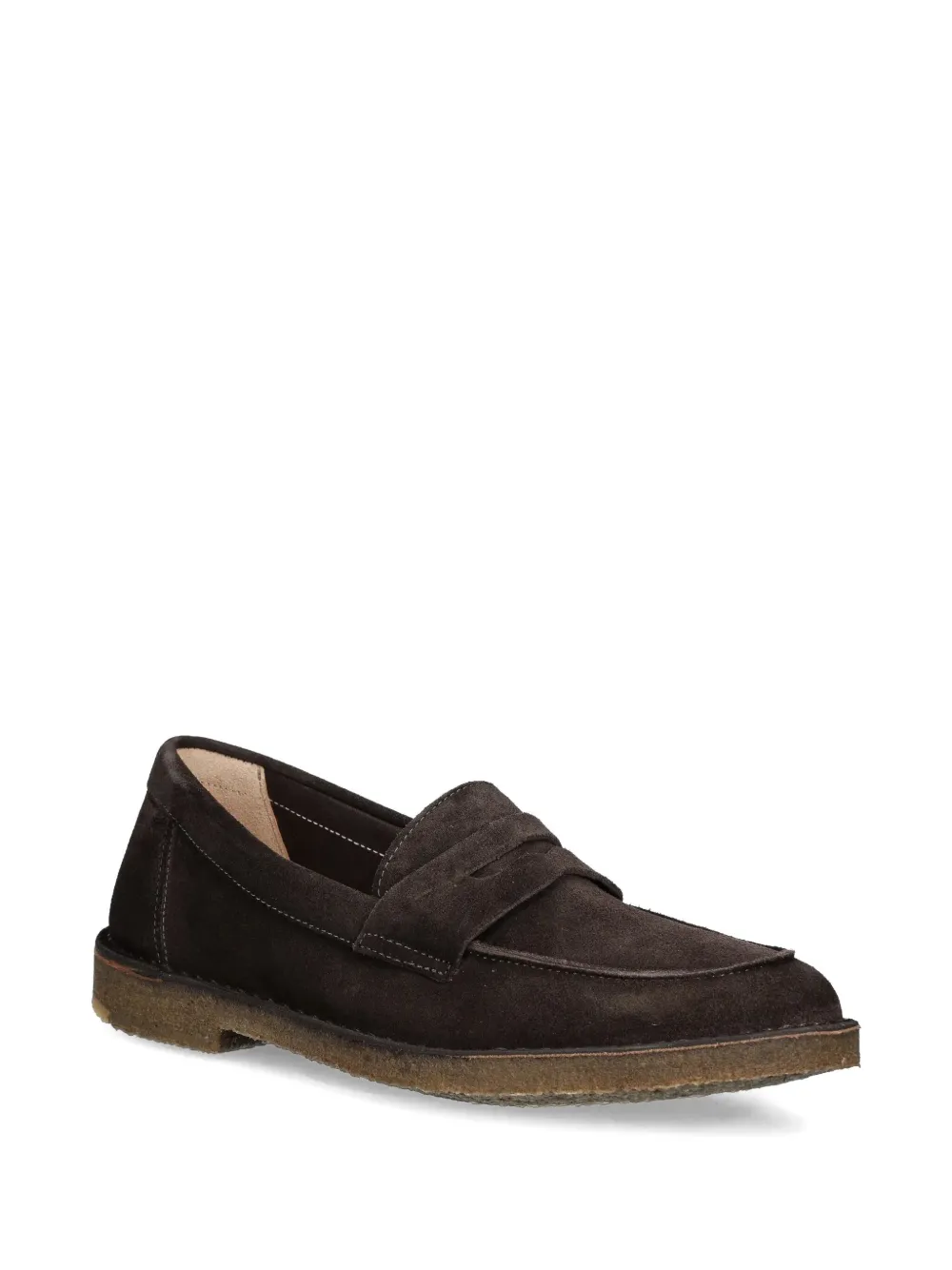 Astorflex penny suede loafers Brown