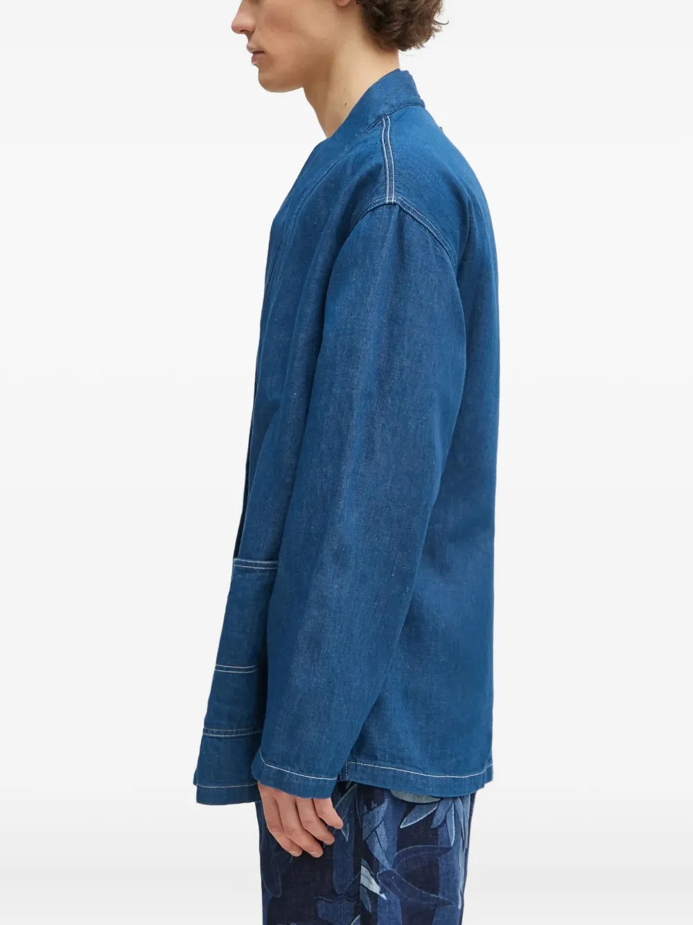 Kenzo Denim wikkeljack Blauw