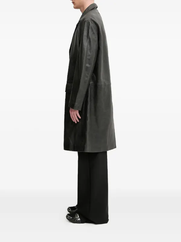 1017 ALYX 9SM コート 1017 ALYX 9SM レザーコート | ブラック | FARFETCH JP