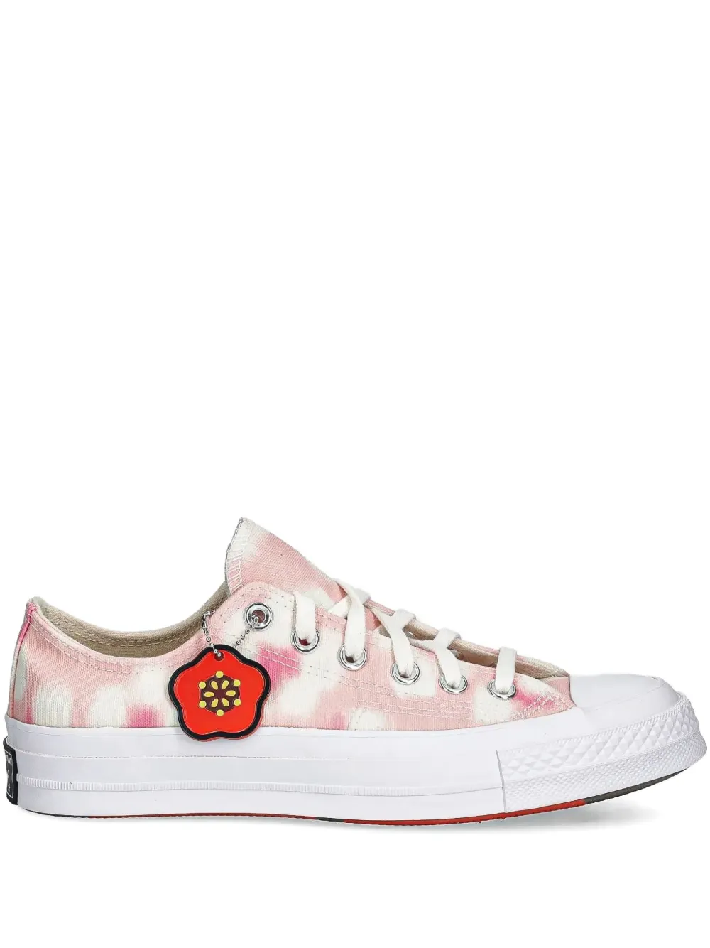 Kenzo x Converse tie-dye flower sneakers Pink
