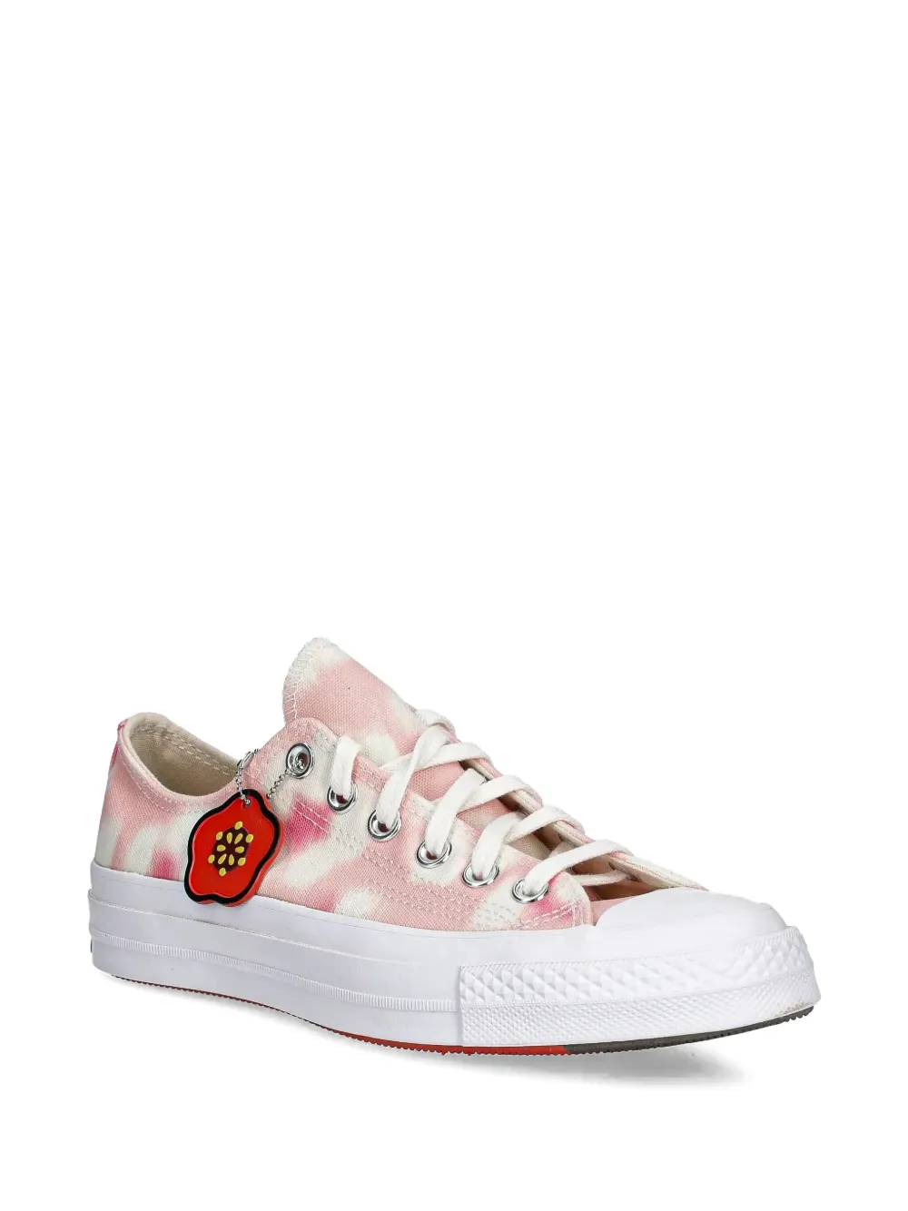 Kenzo x Converse tie-dye flower sneakers Pink