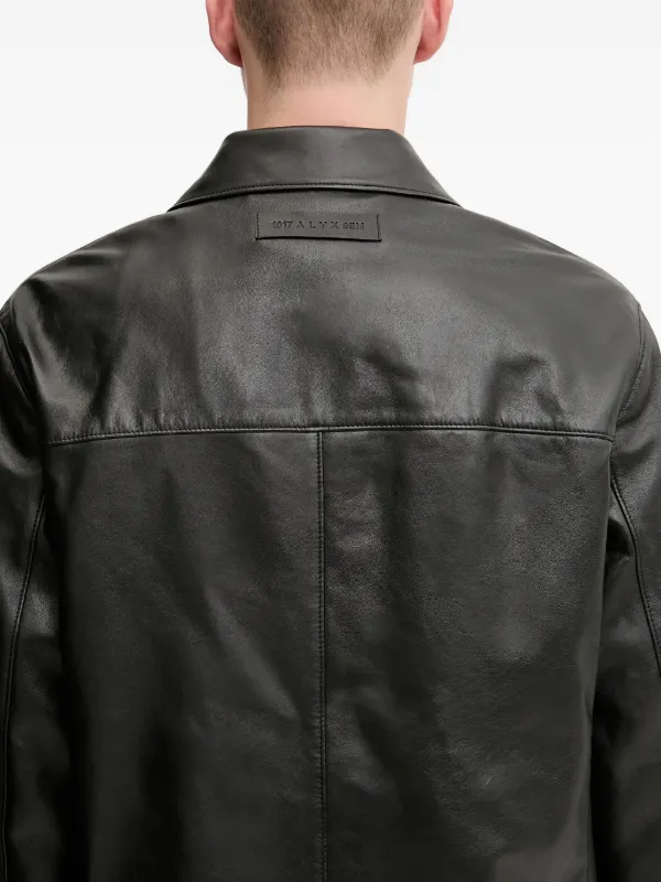 1017 ALYX 9SM レザージャケット | ブラック | FARFETCH JP