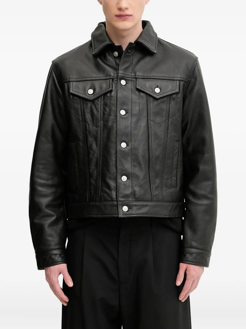 1017 ALYX 9SM Shirtjack met knoopsluiting Zwart