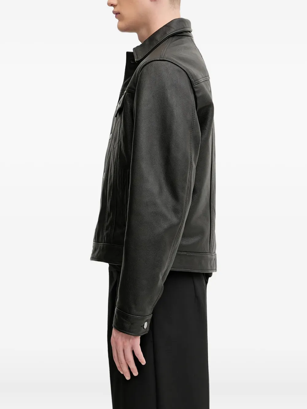 1017 ALYX 9SM Shirtjack met knoopsluiting Zwart