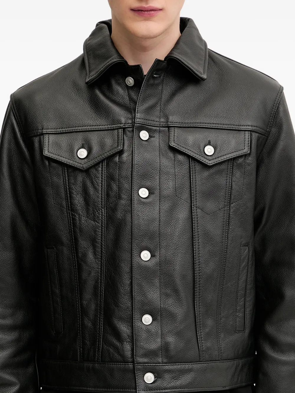 1017 ALYX 9SM Shirtjack met knoopsluiting Zwart