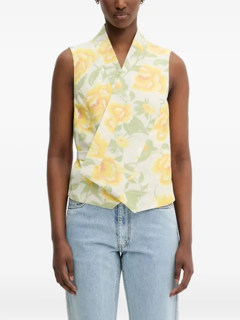Kenzo Kenzo Peonies sleeveless top