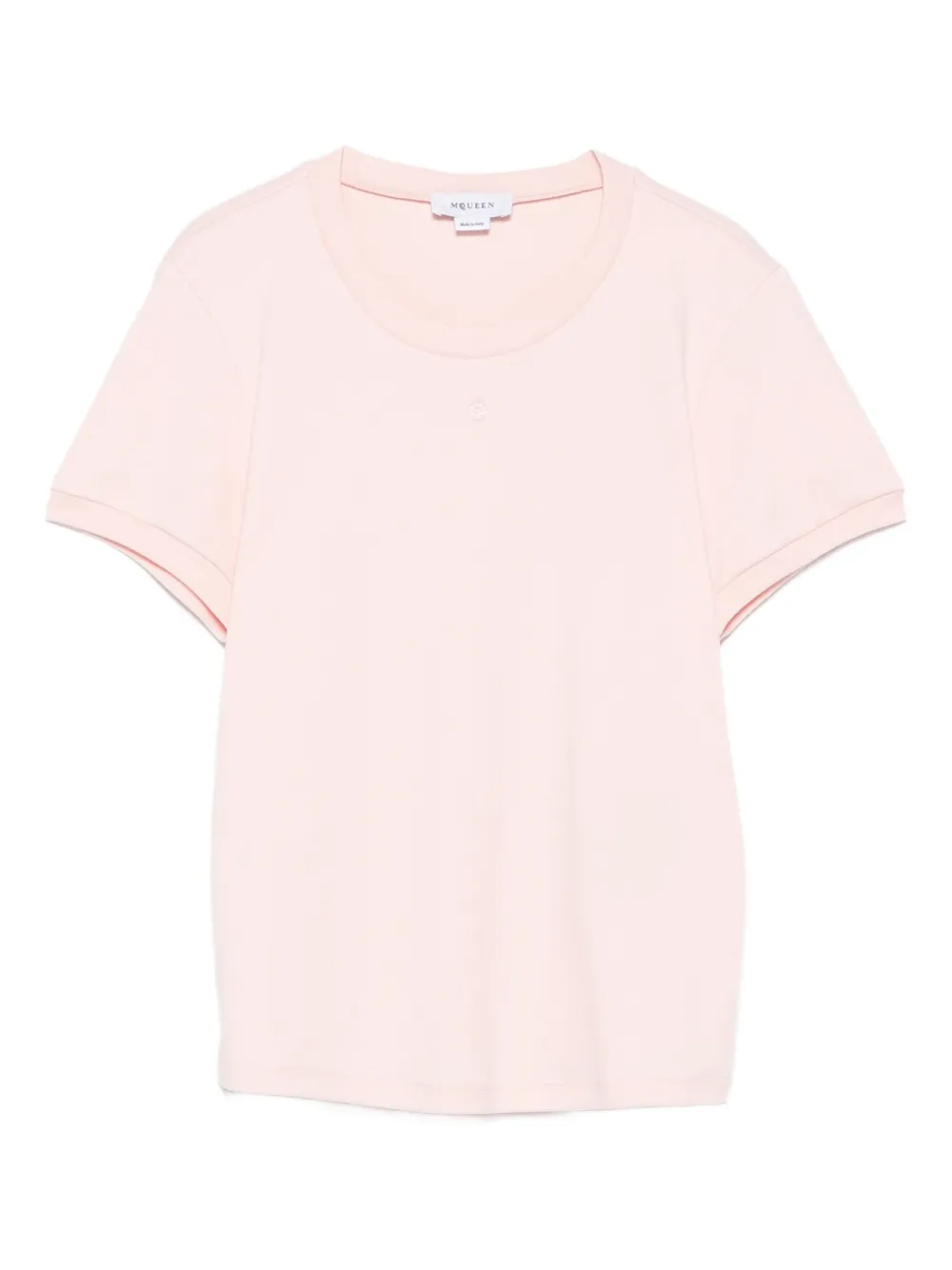 Alexander McQueen T-shirt met ronde hals Roze