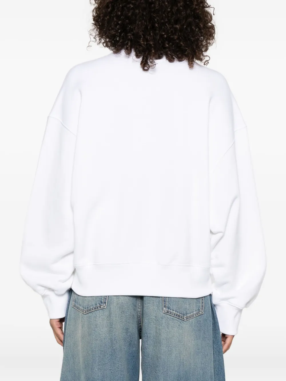 Alexander Mcqueen Graphic-print Sweatshirt In Neutral